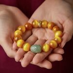 Chinese Zodiac Natal Buddha Tiger Eye Pixiu Jade Protection Bracelet Bracelet BS 2