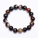 Buddha Stones Tibetan Sardonyx Happiness Positive Bracelet Bracelet BS 9