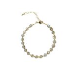 Buddha Stones Natural Moonstone 14K Gold Healing Positive Bracelet Bracelet BS 7