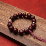 Buddha Stones Bodhi Seed Bead Peace Calm Tassel Bracelet Bracelet BS 2