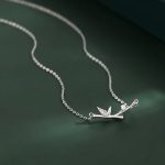 Buddha Stones Bamboo Leaf Design Copper Zircon Wealth Necklace Pendant Necklaces & Pendants BS 2