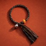 Buddha Stones 990 Sterling Silver Tibetan Handmade Amber Steelyard Weight Wish Protection Bracelet Bracelet BS 8