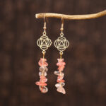 Healing Crystals Zen Cairn Confidence Earrings (Extra 30% Off | USE CODE: FS30) Earrings BS 17