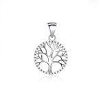 Buddha Stones The Tree of Life 925 Sterling Silver Creation Necklace Pendant Necklaces & Pendants BS 7
