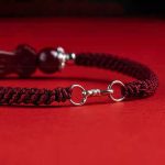 Buddha Stones Handcrafted PiXiu Cinnabar Wealth Luck Braided Bracelet Bracelet BS 9