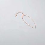 Buddha Stones 925 Sterling Silver Semi-finished Chain Blessing Bracelet Bracelet BS Rose Gold