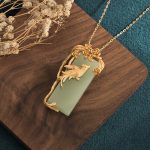 Buddha Stones Natural Green Aventurine Balance Necklace Pendant Necklaces & Pendants BS 3