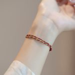 Buddha Stones 925 Sterling Silver Luck Koi Fish Braided Colorful String Bracelet Anklet Bracelet BS 7