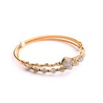 Buddha Stones Moonstone Healing Love Bracelet Bangle Bracelet Bangle BS 4