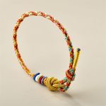 Buddha Stones Handcrafted Colorful Gold Healing Braid Rope Bracelet Bracelet BS 1