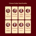 Buddha Stones Chinese Zodiac Natal Buddha Cinnabar Amulet Protection String Necklace Pendant Necklaces & Pendants BS 18