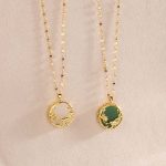 Buddha Stones Natural Jade Koi Fish Lotus Luck Necklace Pendant Necklaces & Pendants BS 9