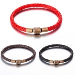 Buddha Stones Vintage Leather Rope Luck Braid String Bracelet