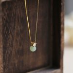 Buddha Stones Lucky Bead Jade Prosperity Chain Necklace Pendant Necklaces & Pendants BS 7