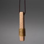 Buddha Stones Vintage Textured Design Copper Wealth Necklace Pendant Necklaces & Pendants BS 6
