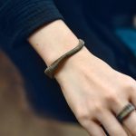 Buddha Stones Simple Design Wrapped Copper Luck Wealth Adjustable Cuff Bracelet Bracelet Bangle BS 11