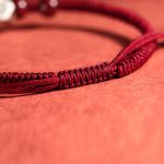 Buddha Stones 925 Sterling Silver Chinese Zodiac Natal Buddha Cinnabar Calm Bracelet Bracelet BS 5