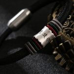 Buddha Stones 999 Sterling Silver Om Mani Padme Hum Peace Magnetic Buckle Bracelet Bracelet BS 6