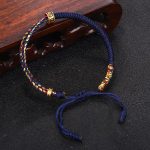 Buddha Stones Om Mani Padme Hum Protection Luck String Bracelet Bracelet BS 10