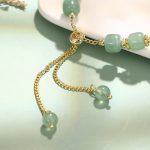 Buddha Stones Year of the Rabbit Natural Green Aventurine Luck Bead Bracelet Bracelet BS 3