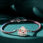 Buddha Stones 925 Sterling Silver Zongzi Pattern Luck Multicolored Handcrafted Bracelet Bracelet BS 4