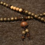 Buddha Stones Tibetan Sandalwood Protection Charm Mala Bracelet Mala Bracelet BS 3