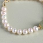 Buddha Stones Natural Pearl Hetian Jade Happiness Healing Bead Bracelet Bracelet BS 6