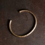 Buddha Stones Rustic Design Copper Balance Adjustable Cuff Bracelet Bracelet Bangle BS 15