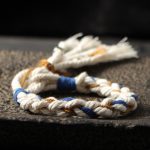 Buddha Stones Tibet Zakiram Goddess of Wealth Thangka Handmade Luck Bracelet Bracelet BS 13