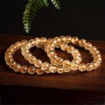 Buddha Stones Natural Citrine Blessing Protection Bracelet Bracelet BS 5