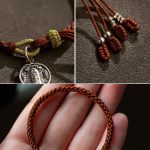 Buddha Stones Handmade 925 Sterling Silver Five Directions Gods of Wealth Luck Protection String Braid Bracelet Bracelet BS 9