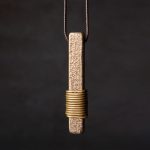 Buddha Stones Vintage Textured Design Copper Wealth Necklace Pendant Necklaces & Pendants BS 1