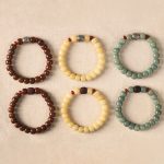 Buddha Stones Bodhi Seed Auspicious Cloud Fu Character Bead Peace Bracelet Bracelet BS 16