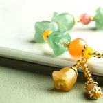 Buddha Stones Green Aventurine Magnolia Flower Luck Bracelet Bracelet BS 6