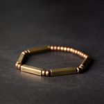 Buddha Stones Tibetan Simple Design Copper Wealth Luck Bracelet Bangle Bracelet Bangle BS 3