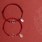 Buddha Stones 925 Sterling Silver Lucky Fortune Peace Joy Lotus Peace Buckle Red String Bracelet Bracelet BS 9