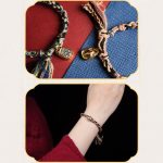 Buddha Stones Zakiram Goddess of Wealth Om Mani Padme Hum Peace Handmade Bracelet Bracelet BS 7