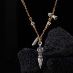 Buddha Stones Tibetan Handmade 925 Sterling Silver Dorje Vajra Om Mani Padme Hum Feather Strength Necklace Pendant Necklaces & Pendants BS 1