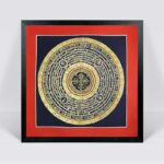 Buddha Stones Tibetan Handmade Thangka Painting Spiritual Blessing Blind Box Random Color Pattern Tibetan Thangka BS 5