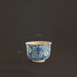 Buddha Stones Vintage Lotus Peony Plum Blossom Chrysanthemum Ceramic Teacup Tea Cups Cup BS 9