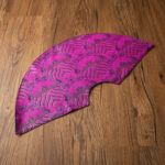 Buddha Stones Vintage Sea Wave Bamboo Plum Blossom Embroidered Cup Mat Pad Tea Cup Coaster Kung Fu Tea Mat Tea Mat BS Purple Sea Wave Tea Mat 58*25cm