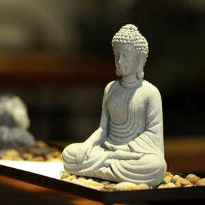 Buddha Stones Sitting Meditation Buddha Blessing Compassion Decoration Decoration BS main