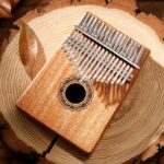 Buddha Stones Kalimba 17 Keys Thumb Piano Mahogany Wood Acacia Walnut Portable Finger Piano 2