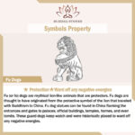 Buddha Stones Handmade Lion Fu Foo Dogs Iron Powder Rust Cast Resin Statue Ward Off Evil Protection Home Decoration Decorations BS 14