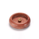 Buddha Stones Mini Ebony Wood Rosewood Meditation Healing Stick Incense Burner Decoration Incense Burner BS 9