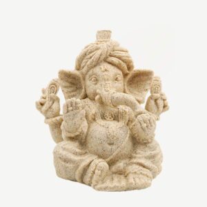Buddha Stones Ganesh Ganpati Elephant Statue Blessing Protection Home Decoration Decorations BS 16*14*16cm
