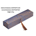 Buddha Stones Necklace Mala Beads Jewelry Storage Box Tassels Gift Box Decorations BS 4