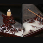 Dragon Mountain Strength Ceramic Incense Burner Decoration (Extra 35% Off | USE CODE: FS35) Incense Burner BS 17