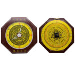 Buddha Stones Feng Shui Bagua Map Balance Energy Map Wall Clock Bagua Map BS 7