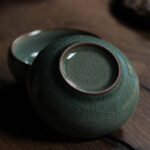 Buddha Stones Colorful Koi Fish Ceramic Teacup Kung Fu Tea Cup Bowl Cup BS 10